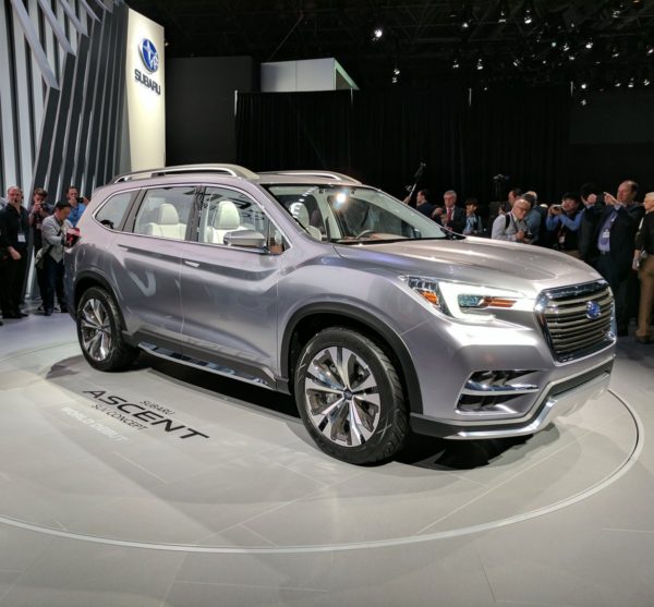 Subaru Ascent Reveal at New York International Auto Show